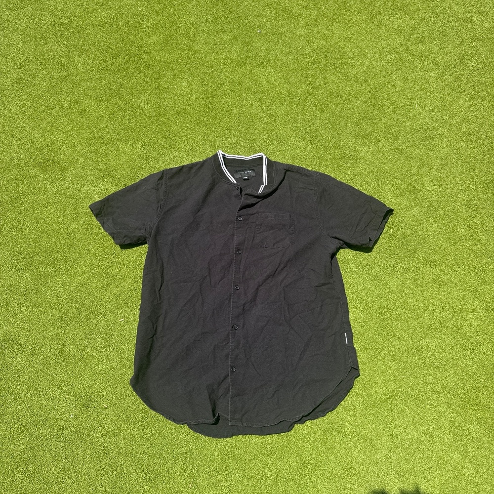 Casual Black Polo